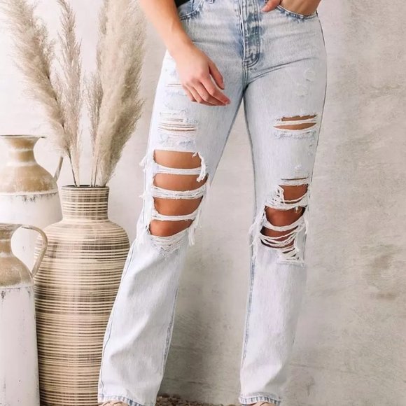 💖HP💖 NWOT KanCan 90's Boyfriend Jean - Picture 2 of 11